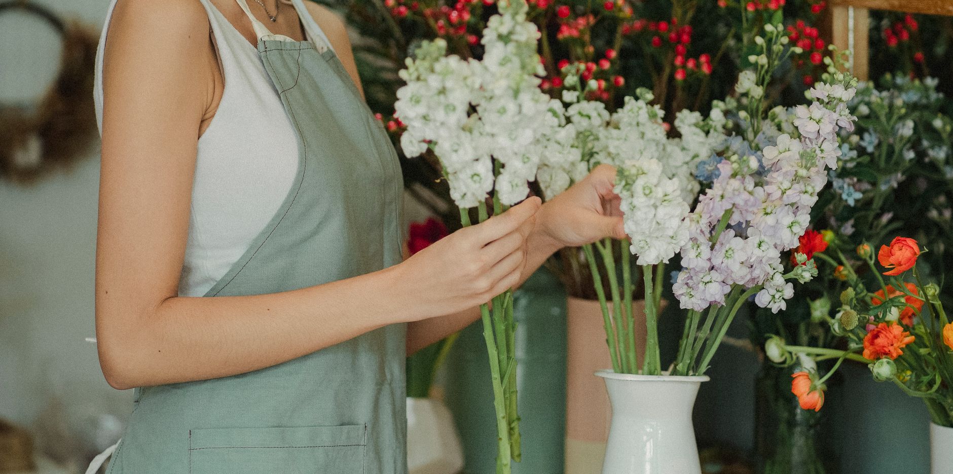 Fleuriste équipe à Champigny-sur-Marne